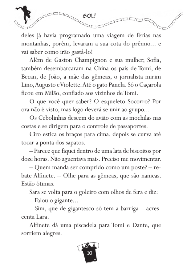 Gol 14 - China, Estamos Chegando! - Editora Fundamento livro_infantil