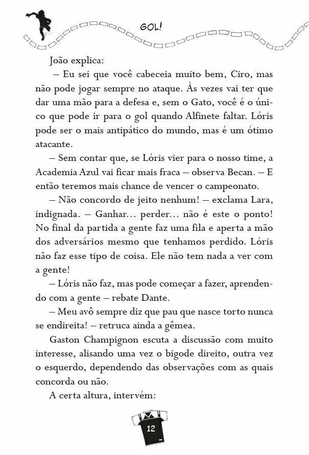 Gol 8 - Chega o Novo Capitão - Editora Fundamento livro_infantil