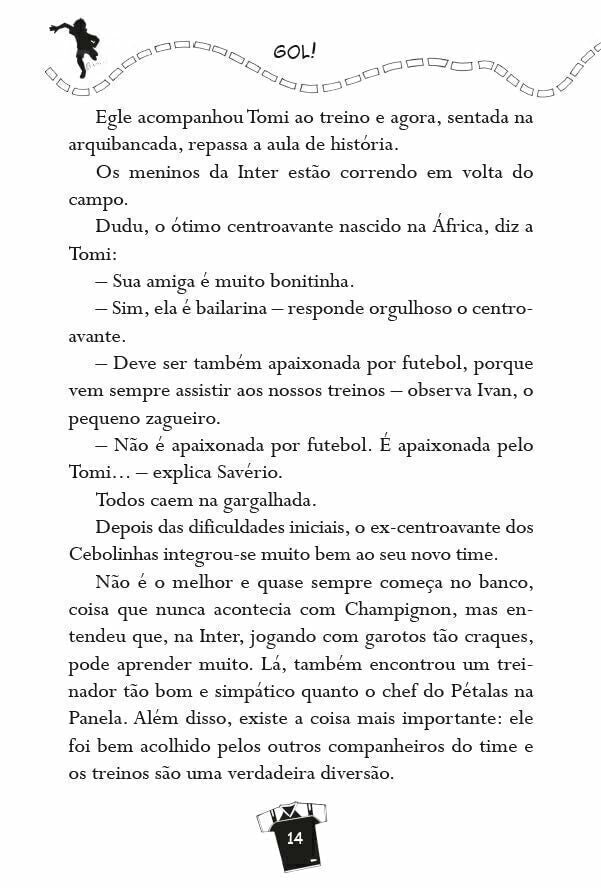 Gol 8 - Chega o Novo Capitão - Editora Fundamento livro_infantil