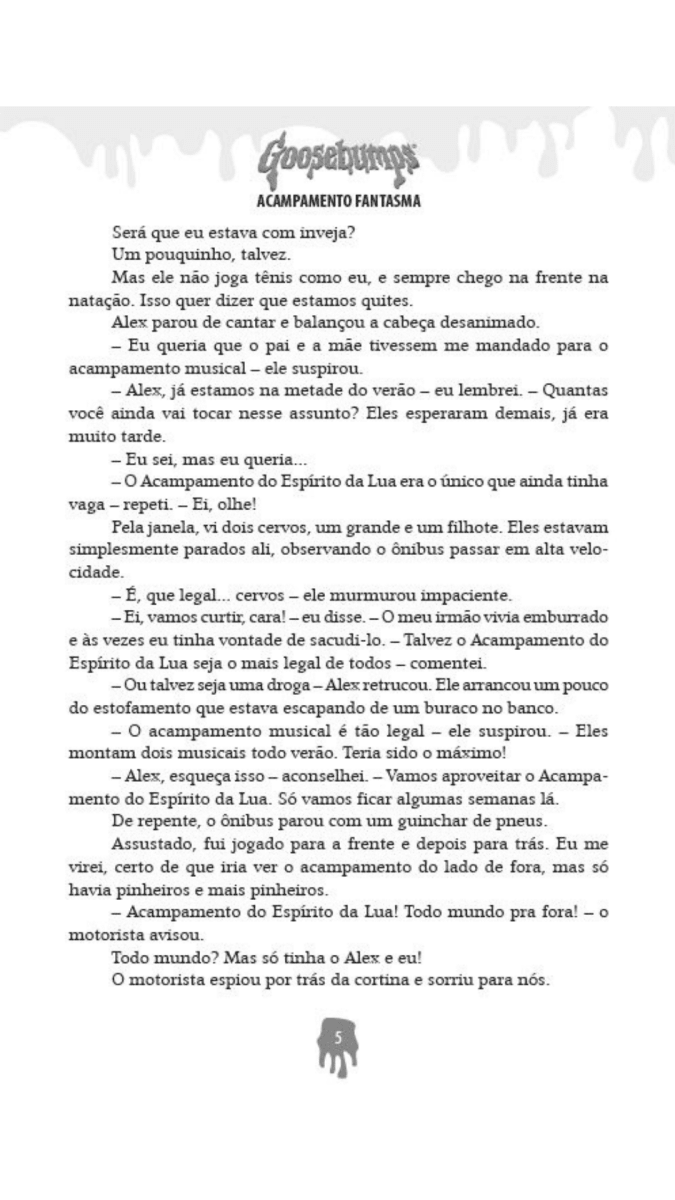 Goosebumps - Acampamento Fantasma - Editora Fundamento livro_infantil