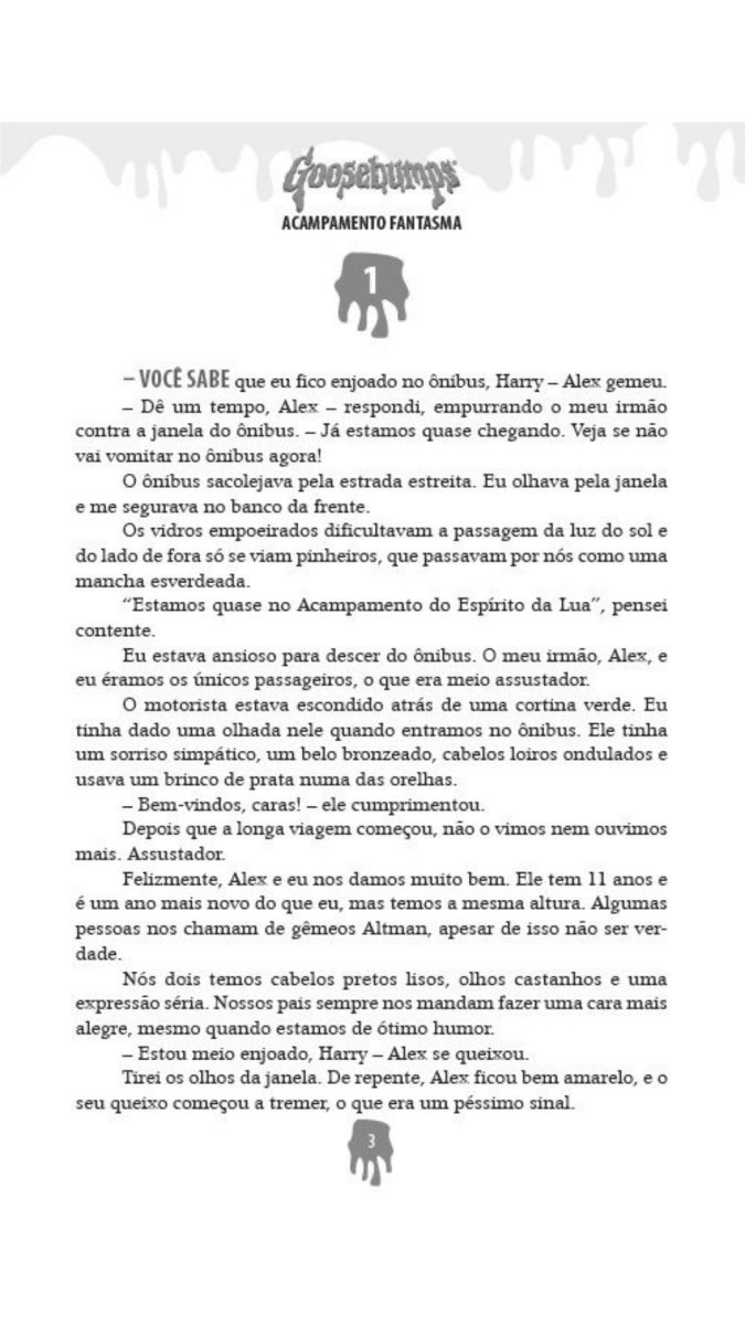 Goosebumps - Acampamento Fantasma - Editora Fundamento livro_infantil