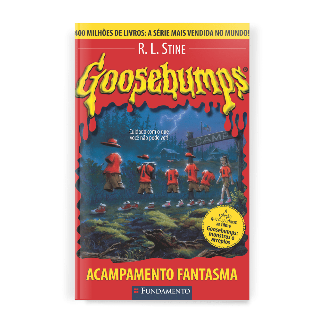 Goosebumps - Acampamento Fantasma - Editora Fundamento livro_infantil