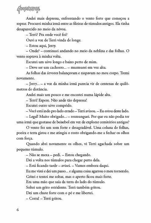 Goosebumps - Praia Fantasma - Editora Fundamento livro_infantil