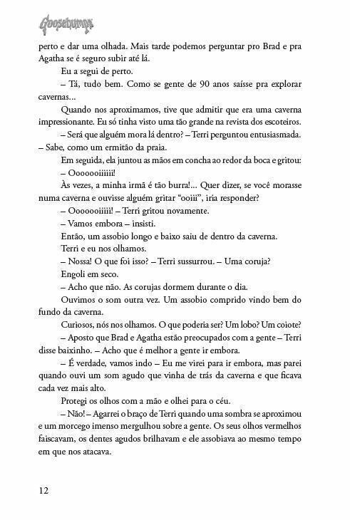 Goosebumps - Praia Fantasma - Editora Fundamento livro_infantil