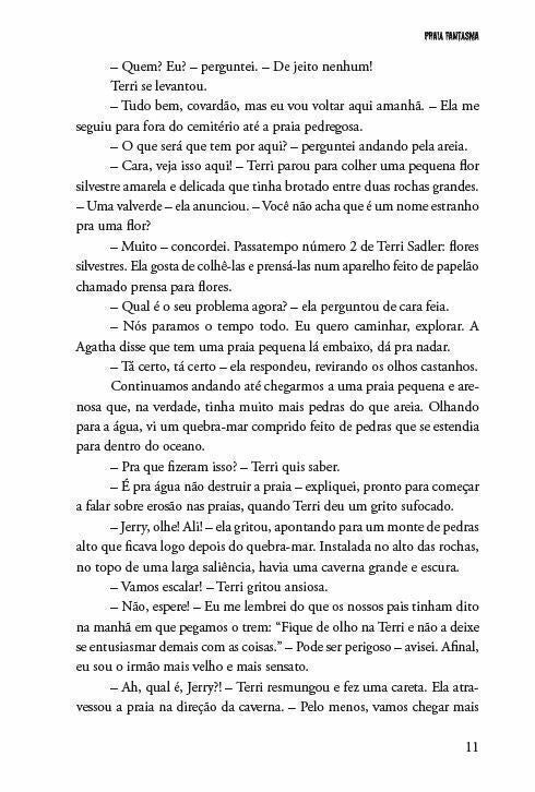 Goosebumps - Praia Fantasma - Editora Fundamento livro_infantil