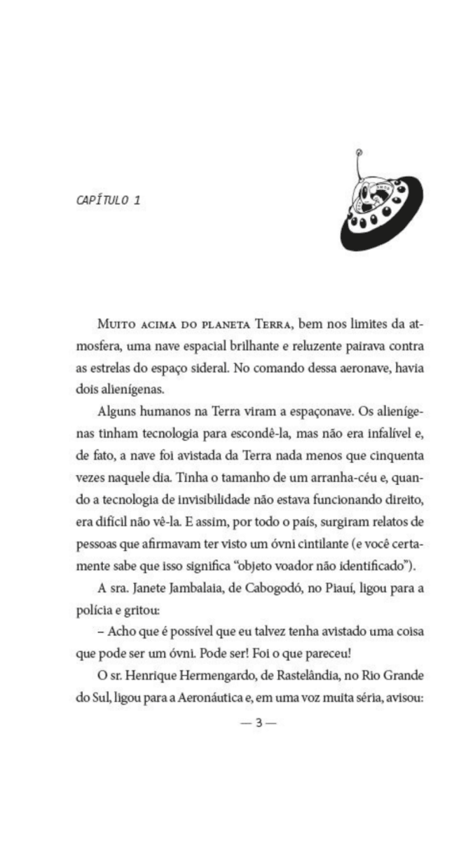 Hannah Salva o Mundo 1 - Hannah e Os Alienígenas - Editora Fundamento livro_infantil
