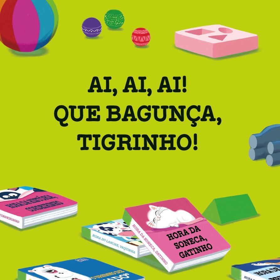 Hello Genius - o Tigrinho Arruma Suas Coisas - Editora Fundamento livro_infantil