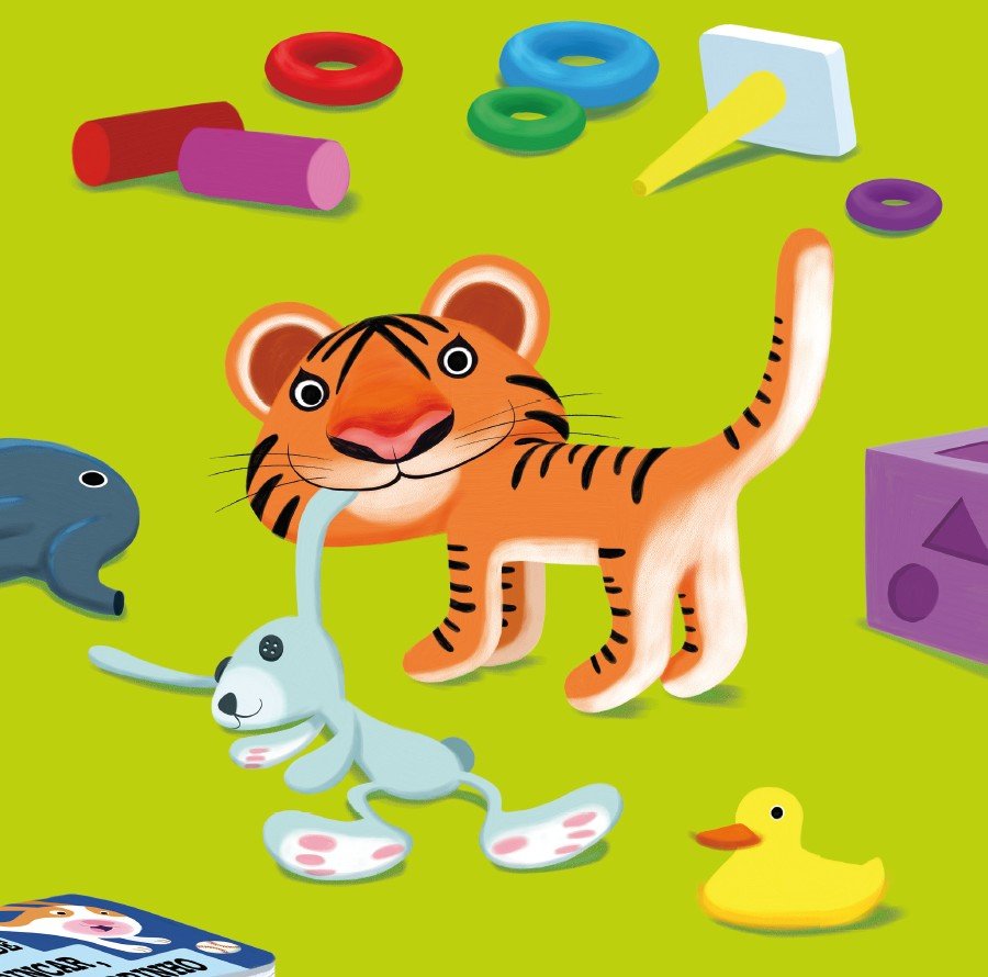 Hello Genius - o Tigrinho Arruma Suas Coisas - Editora Fundamento livro_infantil