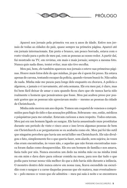 Herdeiro da Escuridão - 2ª Edição - Editora Fundamento livro_infantil