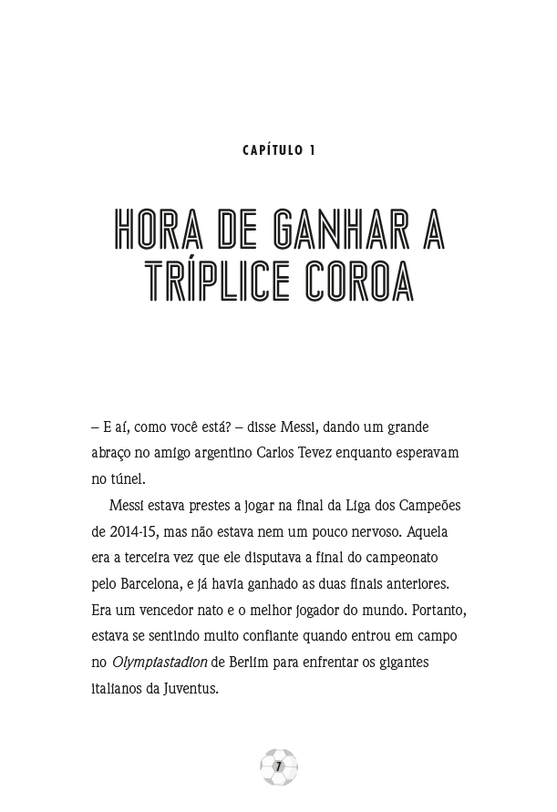 Heróis do Futebol: Os Segredos de Messi - Editora Fundamento livro_infantil