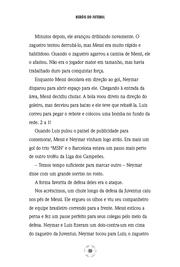 Heróis do Futebol: Os Segredos de Messi - Editora Fundamento livro_infantil