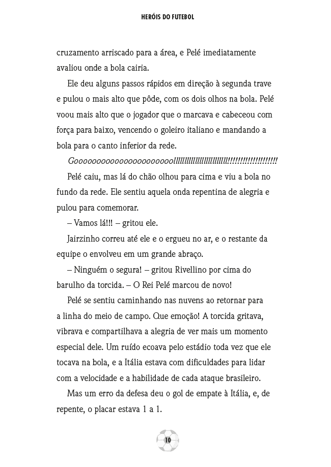 Heróis do Futebol: Os Segredos de Pelé - Editora Fundamento livro_infantil