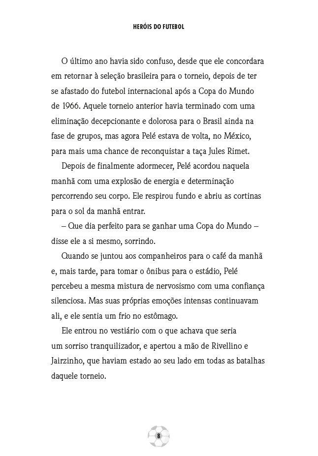 Heróis do Futebol: Os Segredos de Pelé - Editora Fundamento livro_infantil