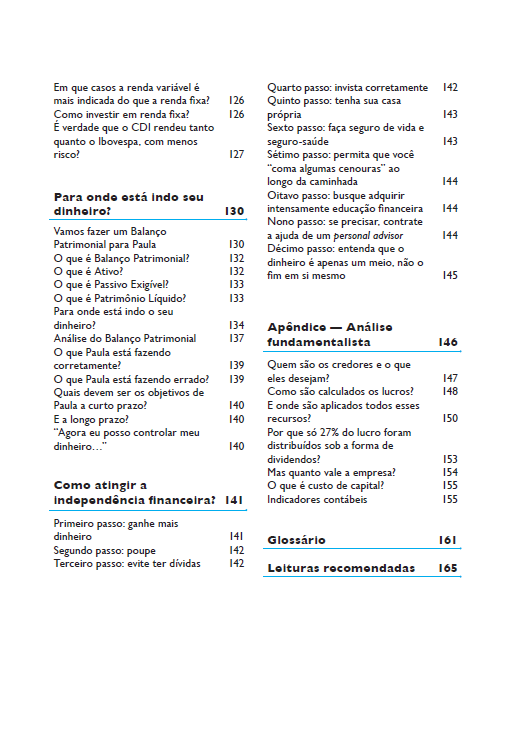 Investimentos - 3ª Edição - Editora Fundamento livro_infantil