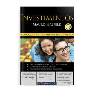Investimentos - 3ª Edição - Editora Fundamento livro_infantil