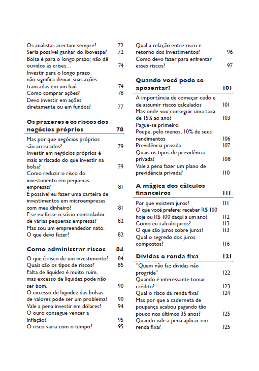 Investimentos - 3ª Edição - Editora Fundamento livro_infantil