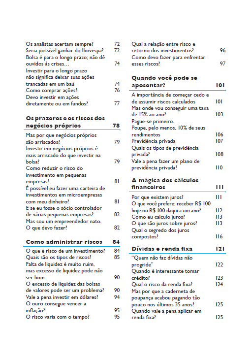 Investimentos - 3ª Edição