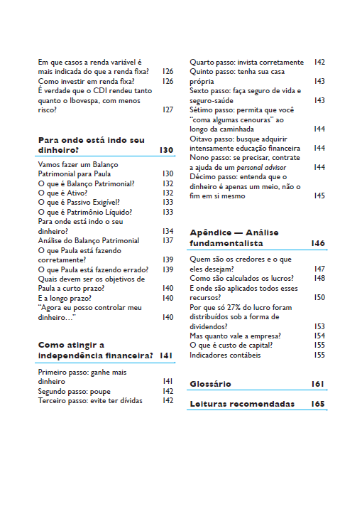 Investimentos - 3ª Edição