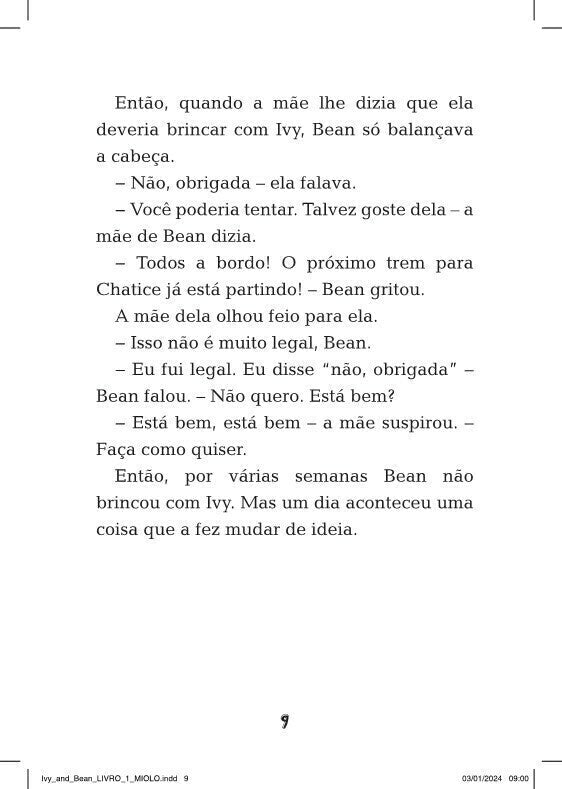 Ivy + Bean 01 - Editora Fundamento livro_infantil