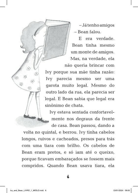 Ivy + Bean 01 - Editora Fundamento livro_infantil