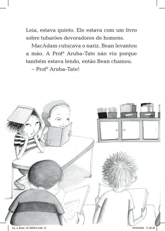 Ivy + Bean 03 - O Livro dos Recordes - Editora Fundamento livro_infantil