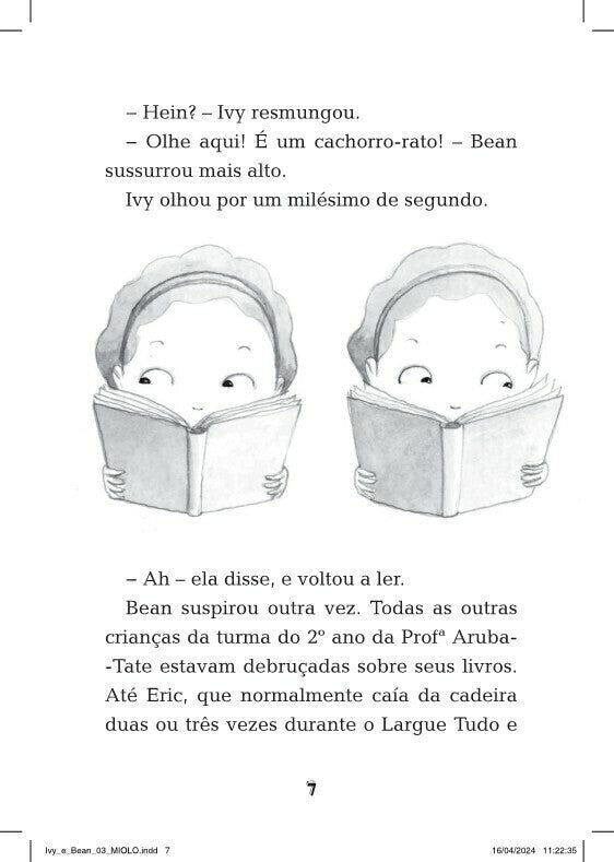 Ivy + Bean 03 - O Livro dos Recordes - Editora Fundamento livro_infantil