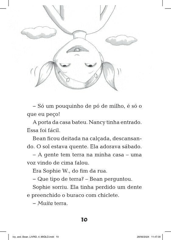 Ivy + Bean 04 - Um Dia de Confusão - Editora Fundamento livro_infantil