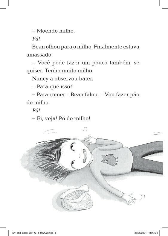 Ivy + Bean 04 - Um Dia de Confusão - Editora Fundamento livro_infantil