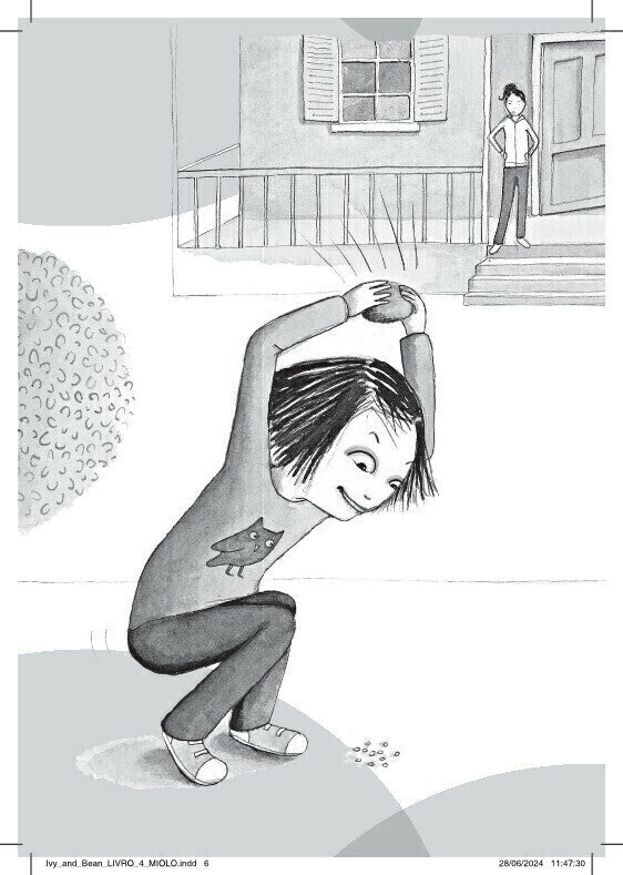 Ivy + Bean 04 - Um Dia de Confusão - Editora Fundamento livro_infantil