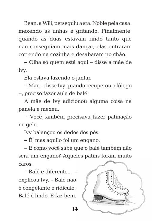 Ivy + Bean 06 - Um Desastre no Balé - Editora Fundamento livro_infantil