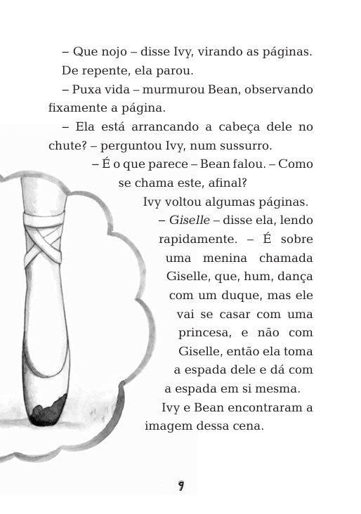 Ivy + Bean 06 - Um Desastre no Balé - Editora Fundamento livro_infantil