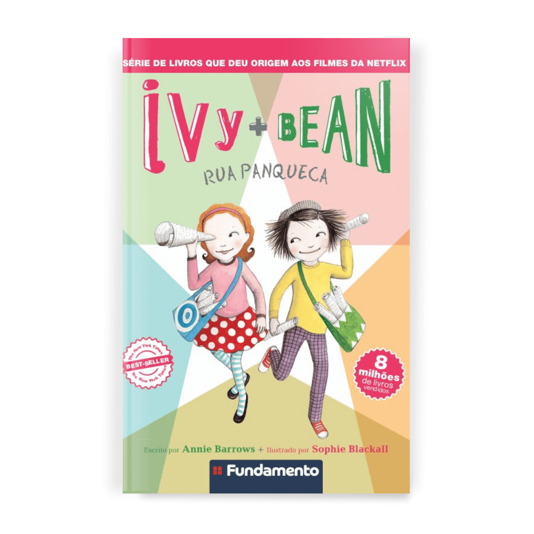 Ivy + Bean 08 - Rua Panqueca - Editora Fundamento livro_infantil
