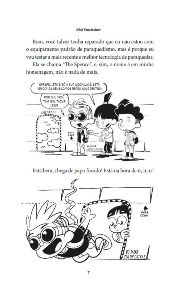 Kid Youtuber 3 - Espere o Inesperado - Editora Fundamento livro_infantil