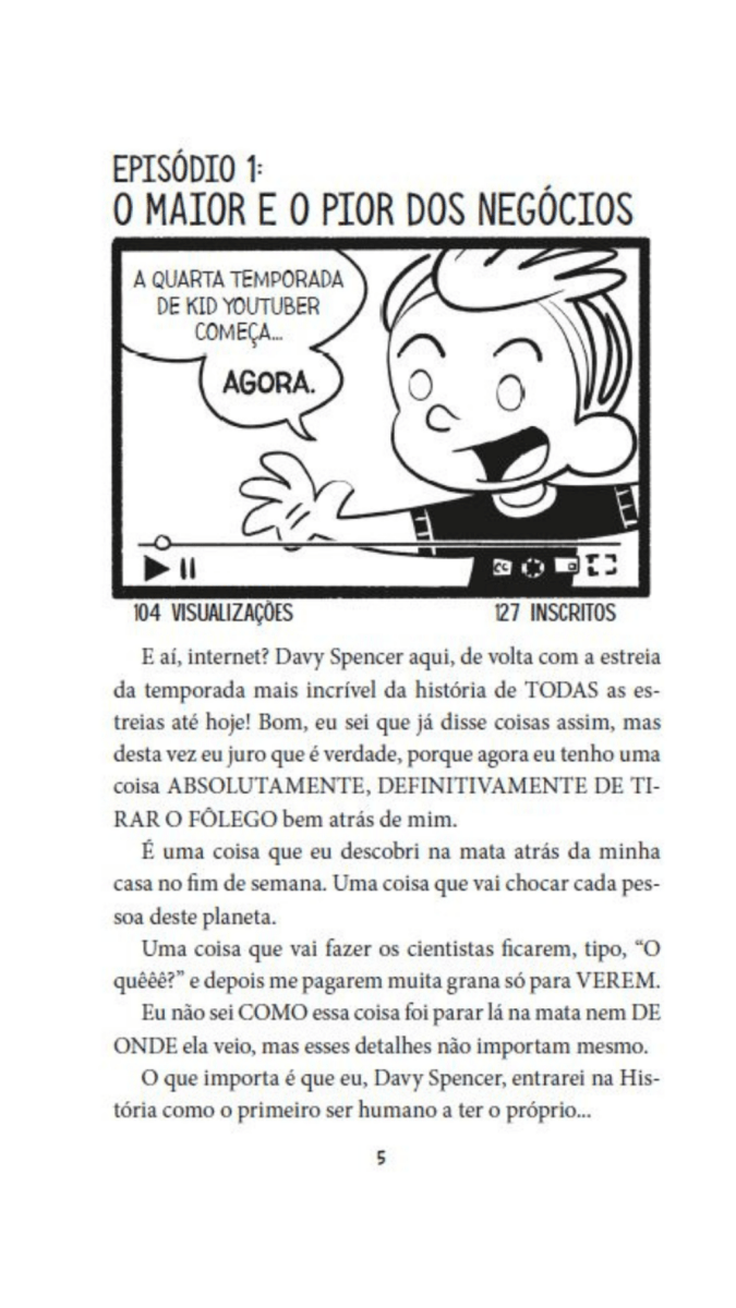 Kid Youtuber 4 - O Plano Perfeito - Editora Fundamento livro_infantil