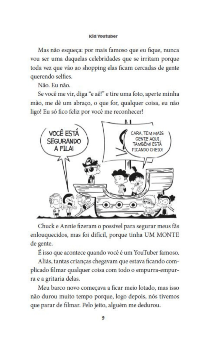 Kid Youtuber 5: Em Busca do Tesouro Perdido - Editora Fundamento livro_infantil