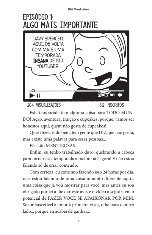 Kid Youtuber 6: Foi Sem Querer Querendo - Editora Fundamento livro_infantil
