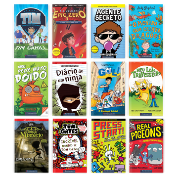 Kit 12 Livros Infantis para Meninos de 7 - 10 Anos - Editora Fundamento livro_infantil