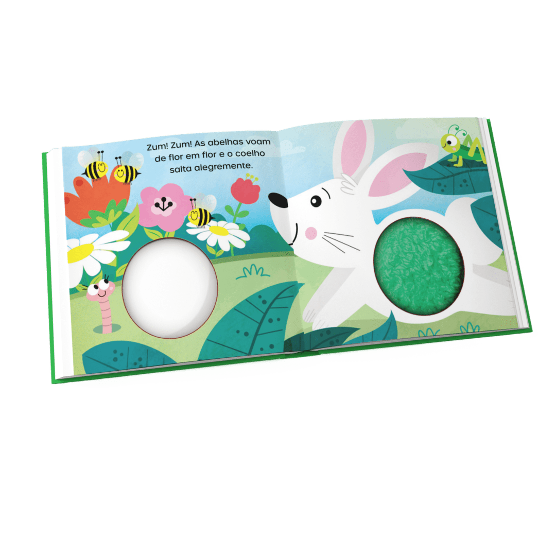 Kit 12 Livros para Bebês com Texturas e Estímulos Sensoriais - Editora Fundamento livro_infantil