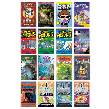 Kit 16 Livros Infantis de Mistério e Ação - Editora Fundamento livro_infantil