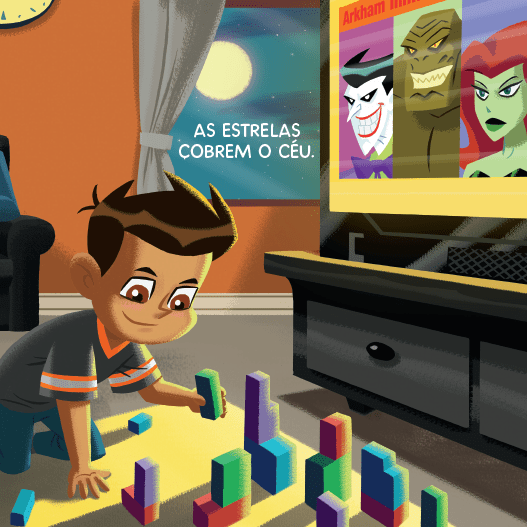 Kit 2 Livros Infantis do Batman para Crianças de 3 - 7 Anos - Editora Fundamento livro_infantil