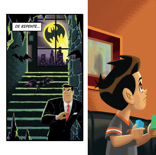 Kit 2 Livros Infantis do Batman para Crianças de 3 - 7 Anos - Editora Fundamento livro_infantil