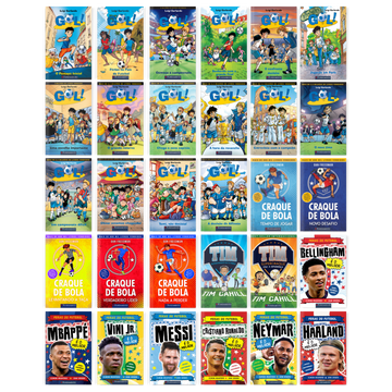 Kit 30 Livros de Futebol - Editora Fundamento livro_infantil