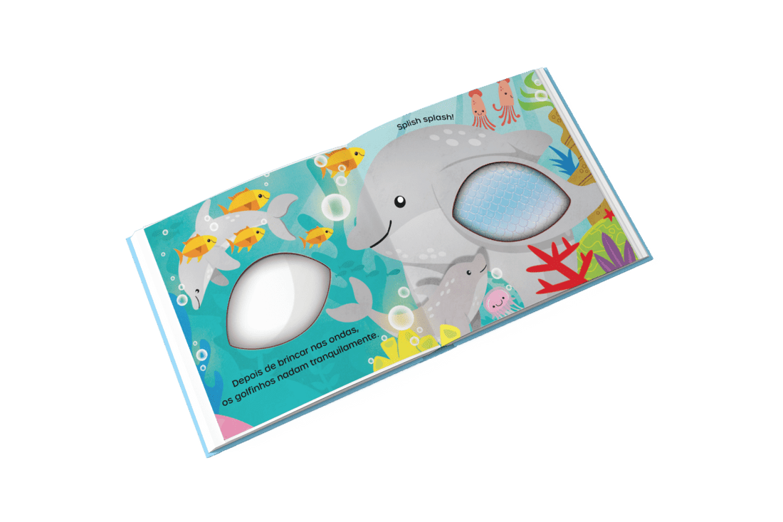 No Fundo do Mar - Editora Fundamento livro_infantil