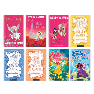 Kit 8 Livros Infantis Sobre Fadas - Editora Fundamento livro_infantil