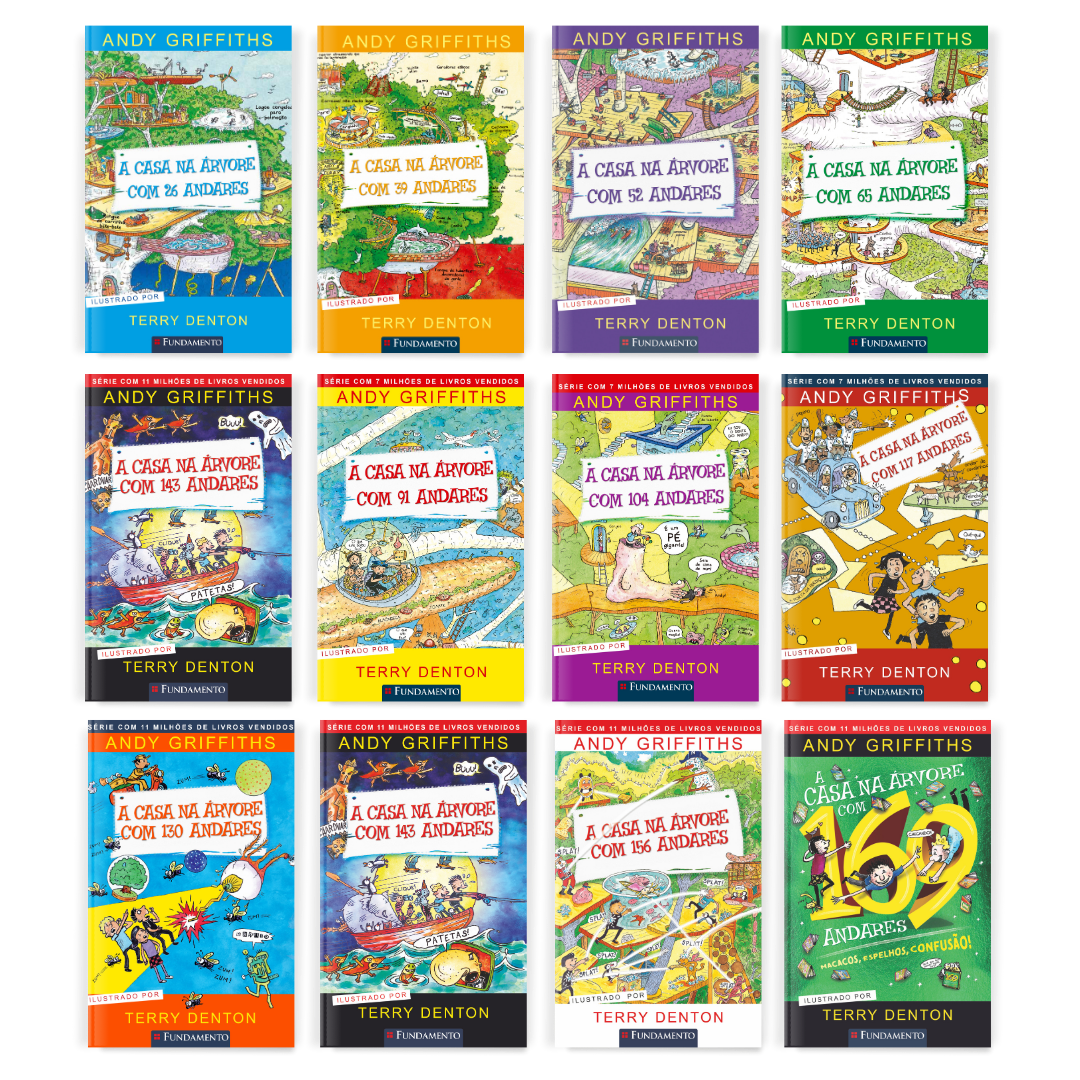 Kit A Casa na Árvore – 12 Livros (2 ao 13) - Editora Fundamento livro_infantil
