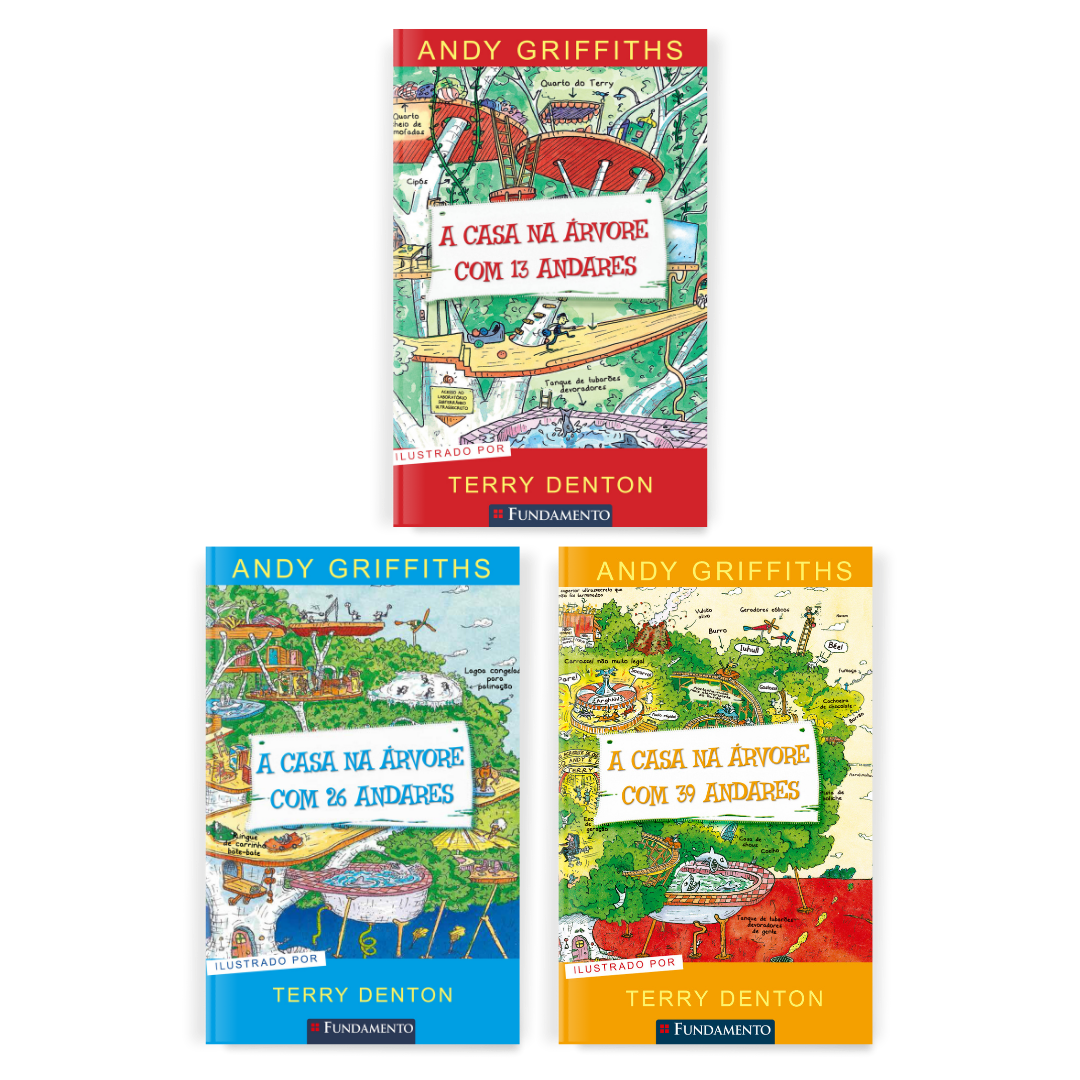 Kit A Casa na Árvore - 3 Livros (1 ao 3) - Editora Fundamento livro_infantil