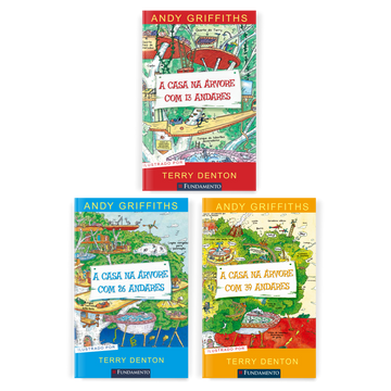 Kit A Casa na Árvore - 3 Livros (1 ao 3) - Editora Fundamento livro_infantil
