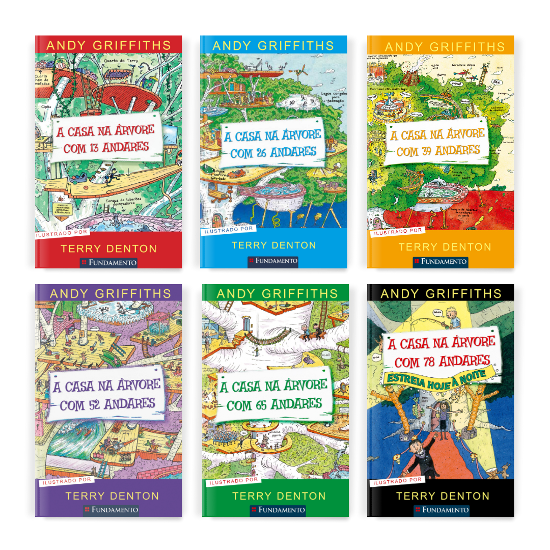 Kit A Casa na Árvore – 6 Livros (1 ao 6) - Editora Fundamento #livro_infantil#