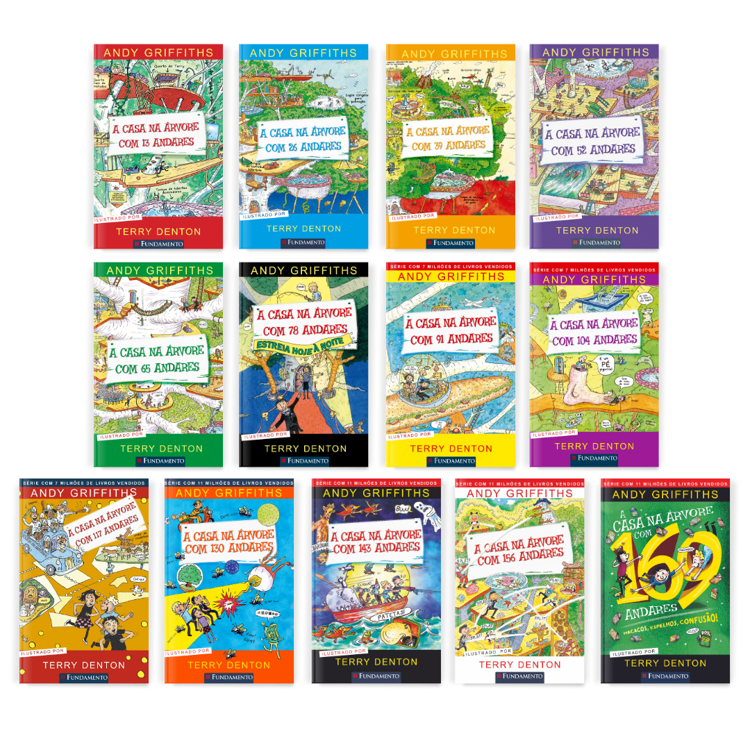 Kit A Casa na Árvore Coleção Completa - 13 Livros (1 ao 13) - Editora Fundamento #livro_infantil#