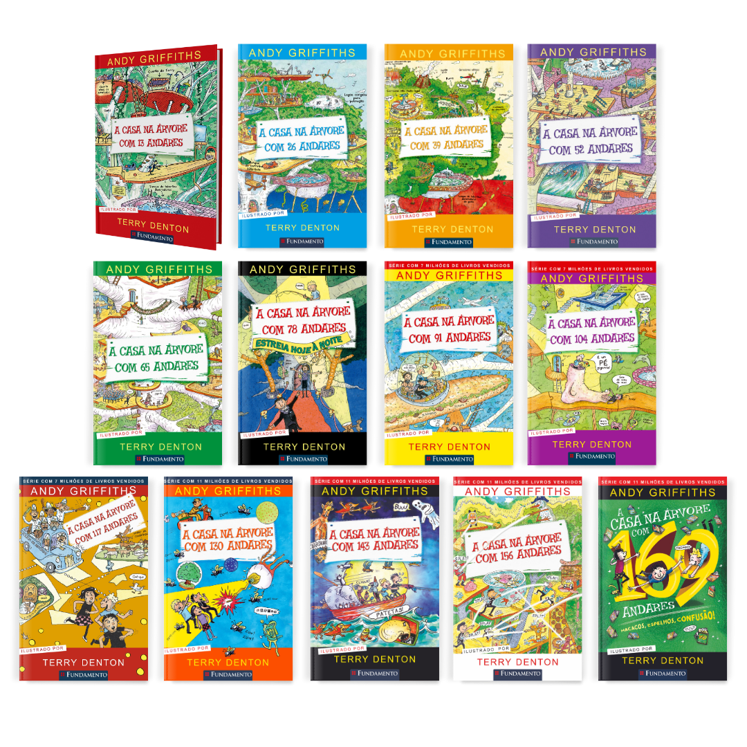 Kit A Casa na Árvore Coleção Completa - 13 Livros (1 ao 13) - Editora Fundamento livro_infantil
